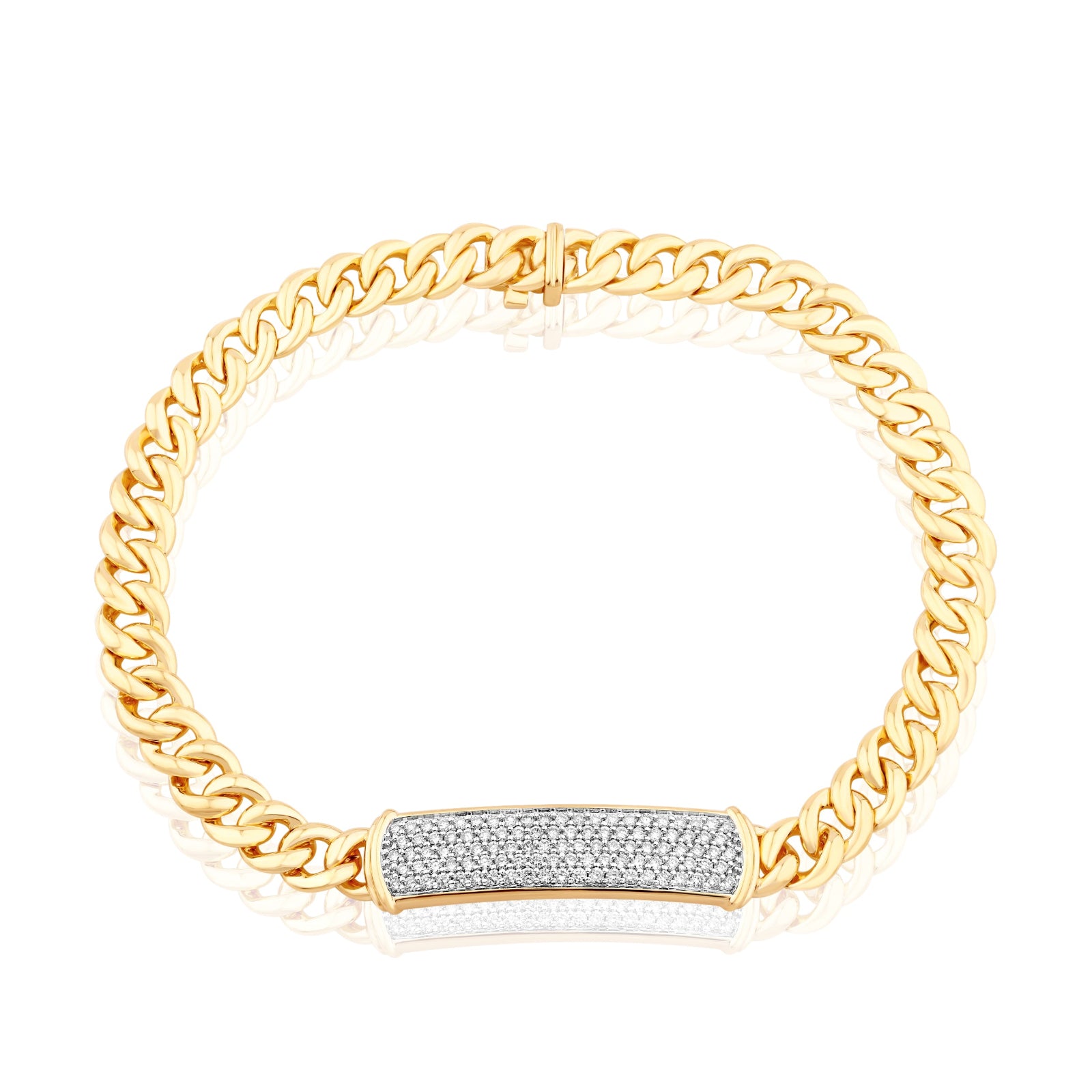 Celebration 9ct Yellow Gold Round 1 Carat tw of Lab Grown Diamond 8.5
