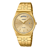 Gold Tone Casio Watch with Day of the week