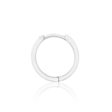 Celebration Sterling Silver Round Cut 0.25 Carat tw of Lab Grown Diamond Huggie Earrings