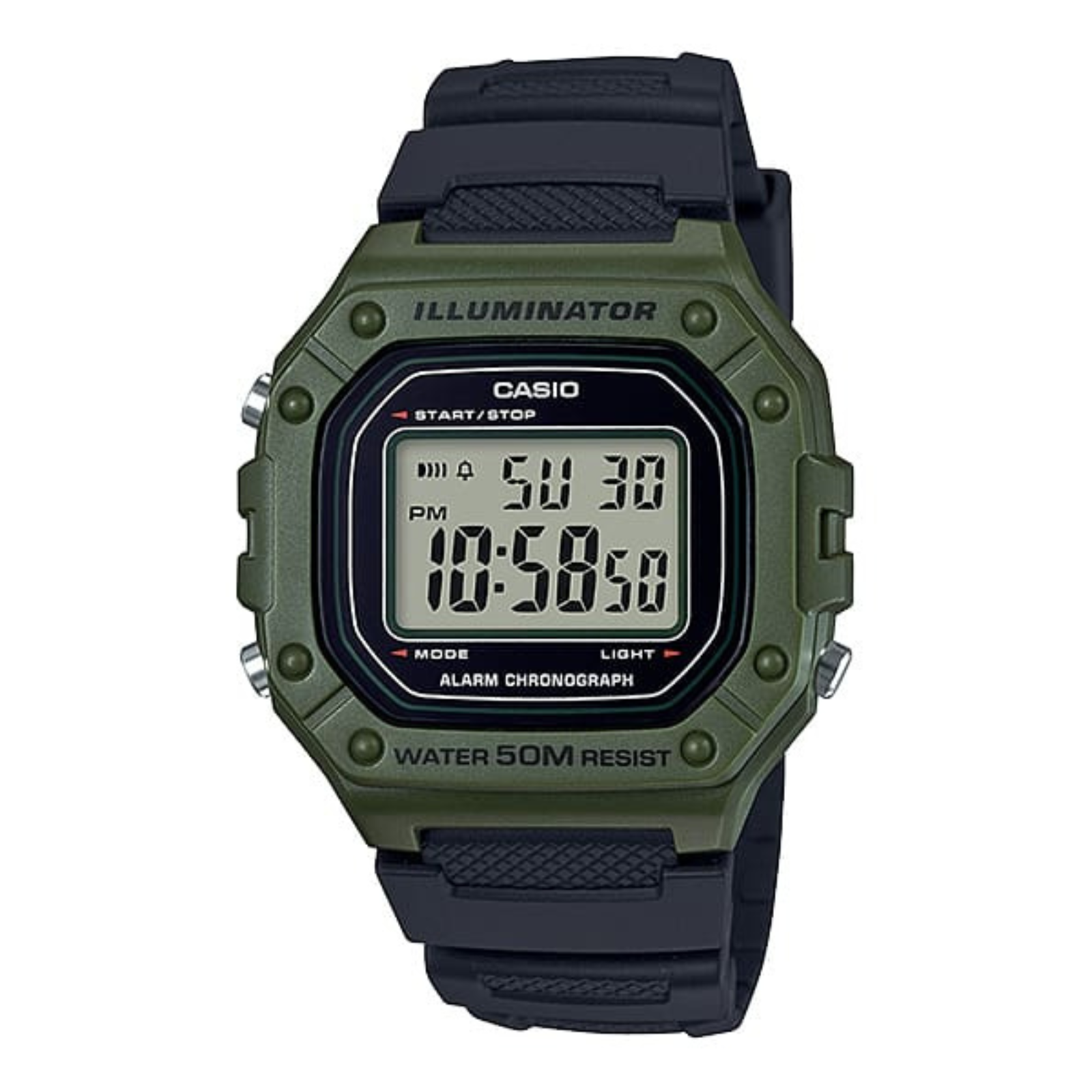 Casio Illuminator Watch W218H-3A