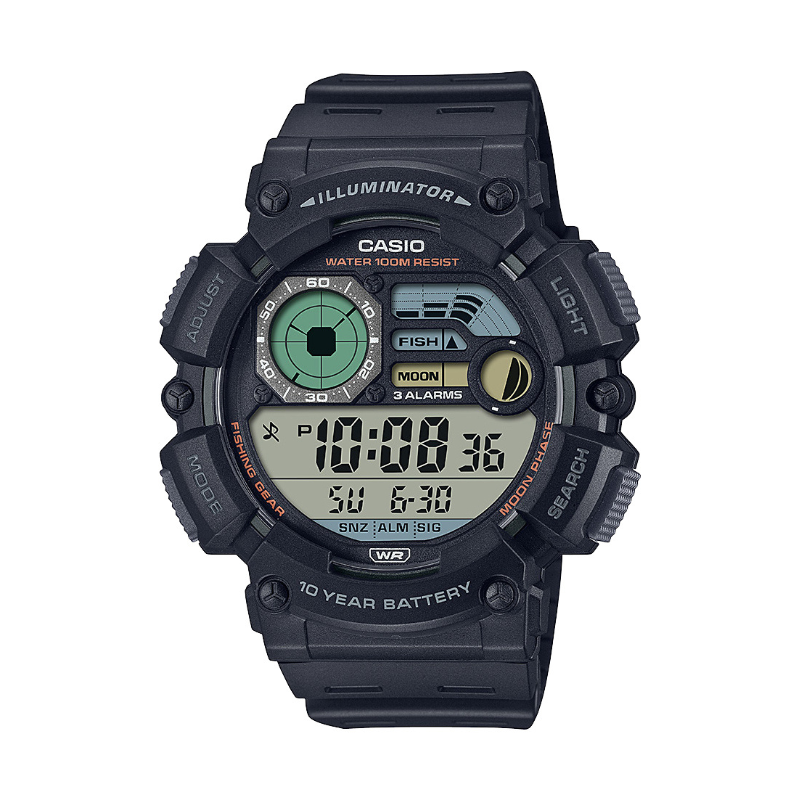 Casio Fish Indicator Watch WS1500H-1A