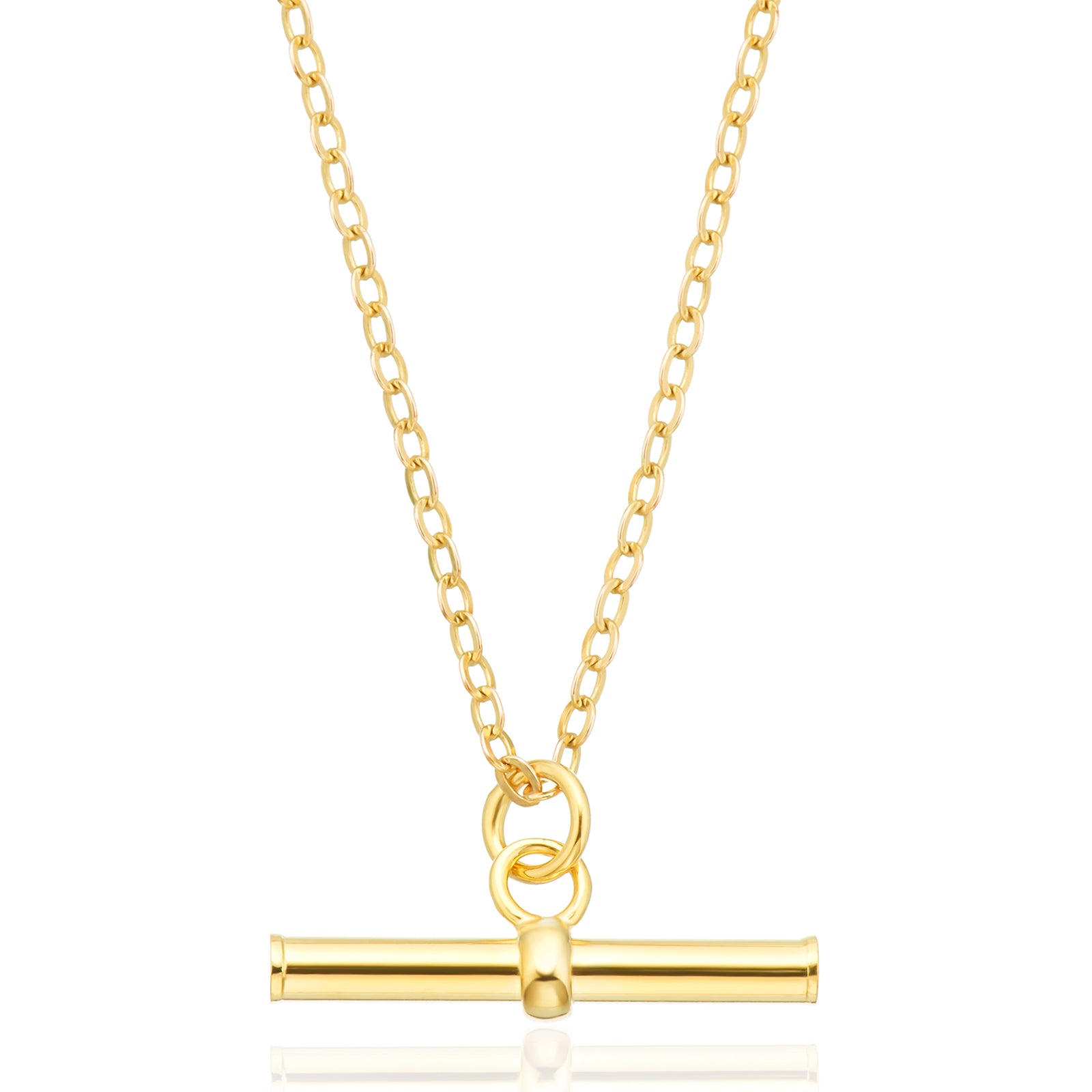 9ct Yellow Gold Bar Pendant