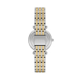 Fossil Carlie Three Hand Two Tone Stainless Steel Watch ES5439