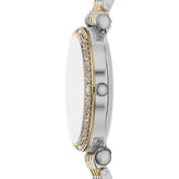 Fossil Carlie Three Hand Two Tone Stainless Steel Watch ES5439