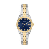 Fossil Scarlette Three Hand Two Tone Stainless Steel Watch ES5443