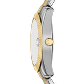 Fossil Scarlette Three Hand Two Tone Stainless Steel Watch ES5443