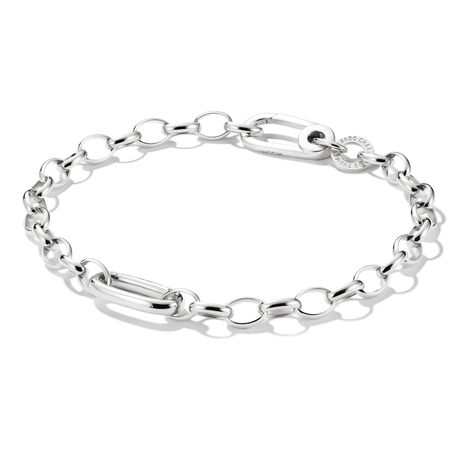 THOMAS SABO Charm bracelet with Connect link Silver