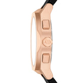 Armani Exchange Sync Chronograph Black Silicone Watch AX4190