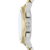 Armani Exchange Chronograph Two Tone Stainless Steel Watch AX4184