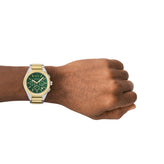 Armani Exchange Chronograph Two Tone Stainless Steel Watch AX4184