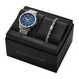 Armani Exchange Banks Chronograph Stainless Steel Watch Gift Set AX7176SET