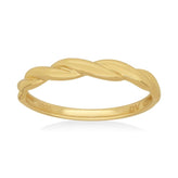 9ct Yellow Gold Twist Ring