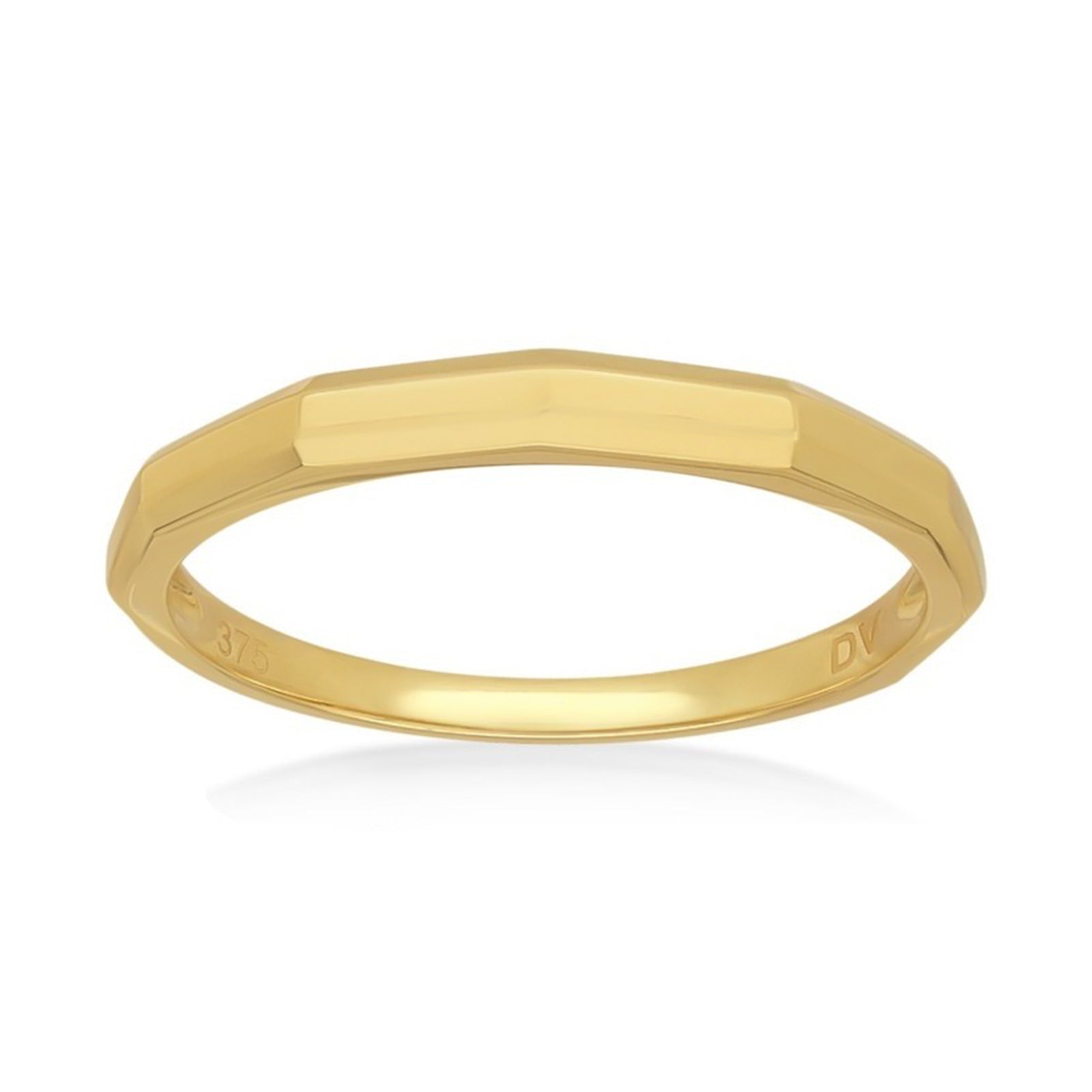 9ct Yellow Gold Pattern Ring