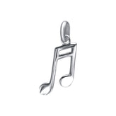Sterling silver Music note Pendants
