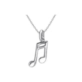 Chain with Sterling silver Music note Pendants