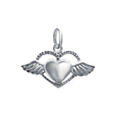 Sterling silver Heart Cut heart Pendants