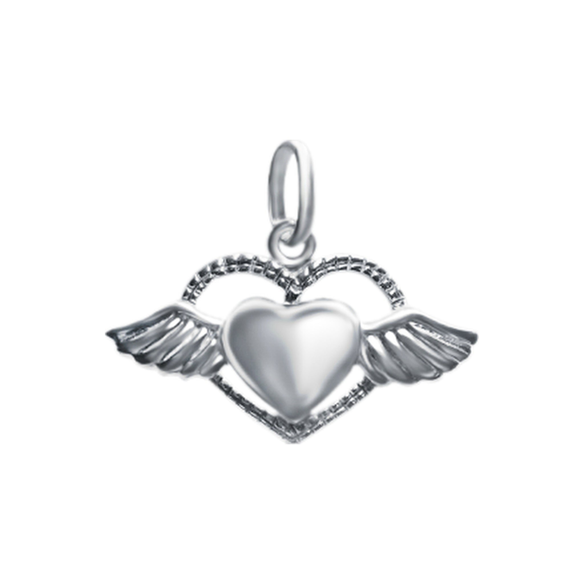 Sterling silver Heart Cut heart Pendants