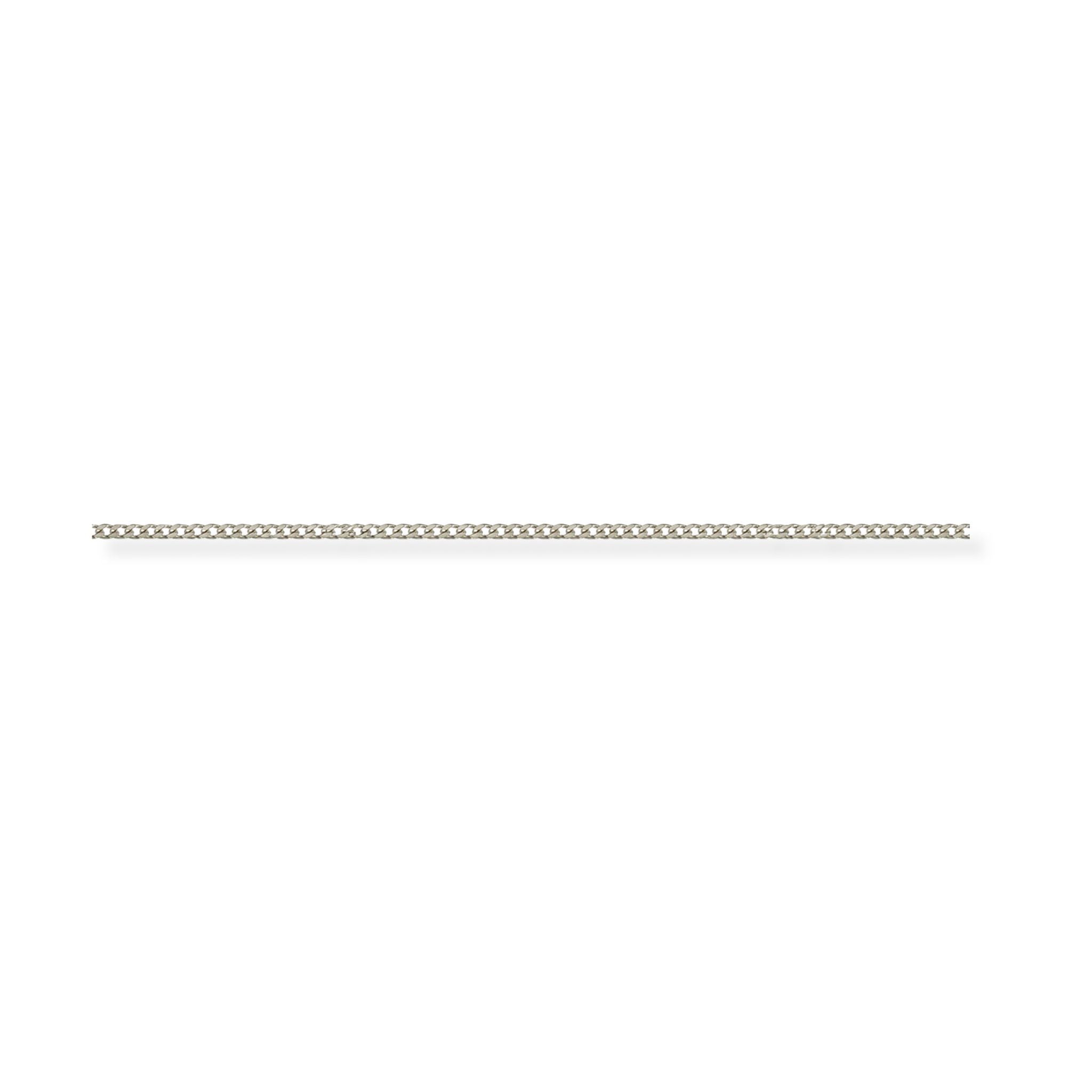 Gold Plated Sterling Silver 45cm Curb Chain