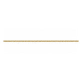 Gold Plated Sterling Silver 45cm Curb Chain