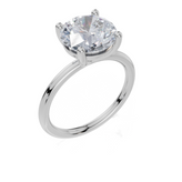 18ct White Gold Round Cut 3.00 Carat of Lab-Grown Diamond Ring