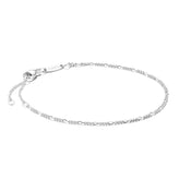 Silver Bracelet on a white background