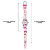 Tikkers Pink 3D Cat Kids Time Teacher Watch ATK1097