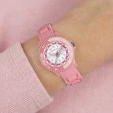 Tikkers Pink Girls Time Teacher Watch ATK1098