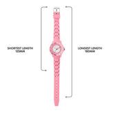 Tikkers Pink Girls Time Teacher Watch ATK1098