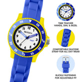 Tikkers Blue Kids Time Teacher Watch ATK1099