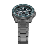 Armani Exchange Gunmetal Blue Chronograph Watch AX1972