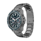 Armani Exchange Gunmetal Blue Chronograph Watch AX1972