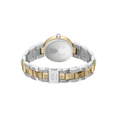 Armani Exchange Two Tone Silver Dial Watch AX4406