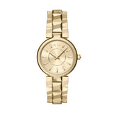 Armani Exchange Gold Stainless Steel Watch AX4407