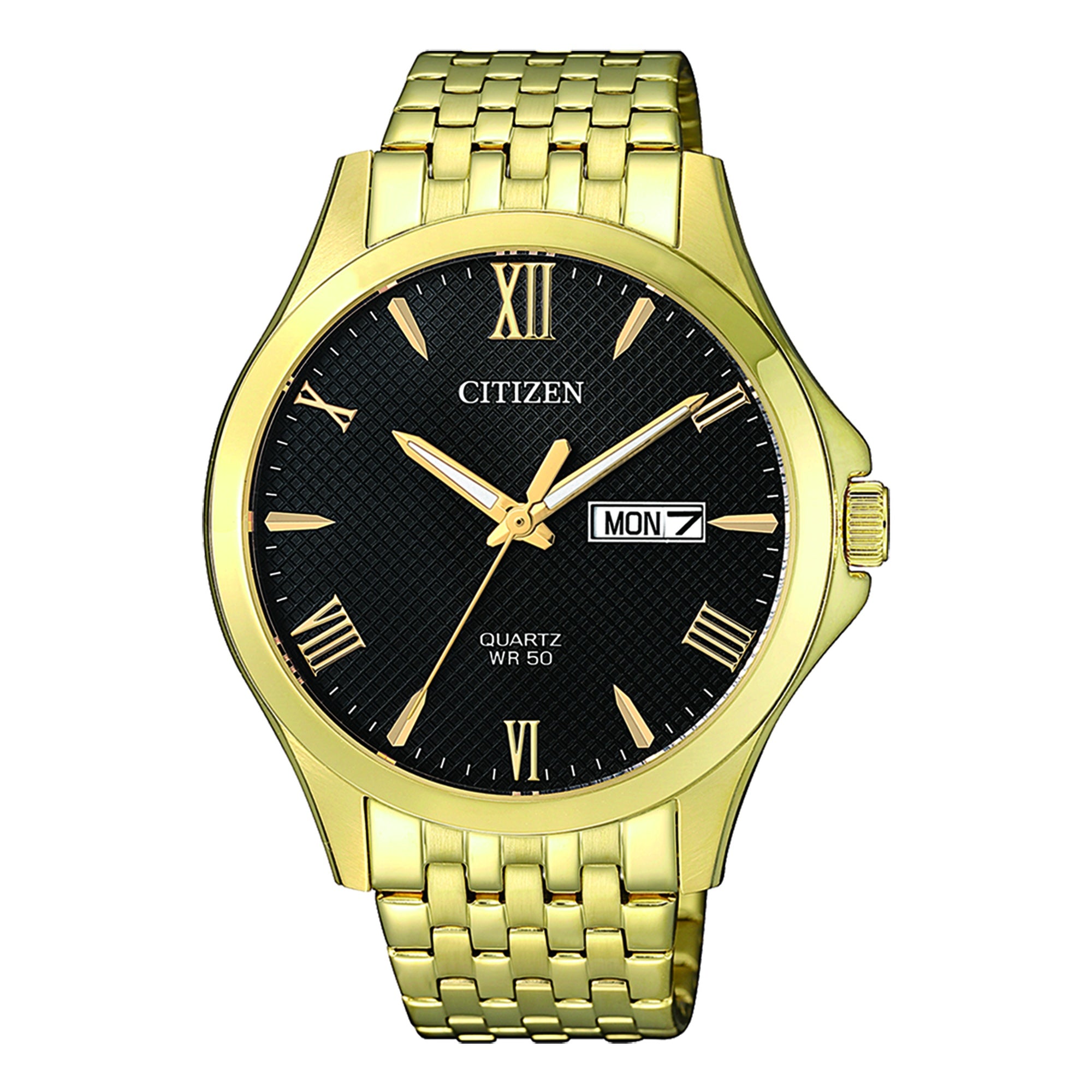 Citizen Men's Gold Tone Dress Watch BF2022-55H