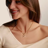 THOMAS SABO Charm Pendant Pearl Silver