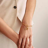 THOMAS SABO Connect Charm Crown Gold