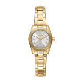 DKNY Mini Watch with Silver Dial and Gold Tone Bracelet 23mm DK1L125M0025