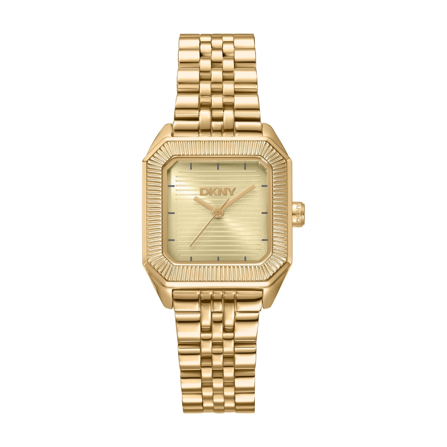 DKNY Signature Shape Watch with Gold Dial and Gold Tone Bracelet 27mm x 34mm DK1L154M0065