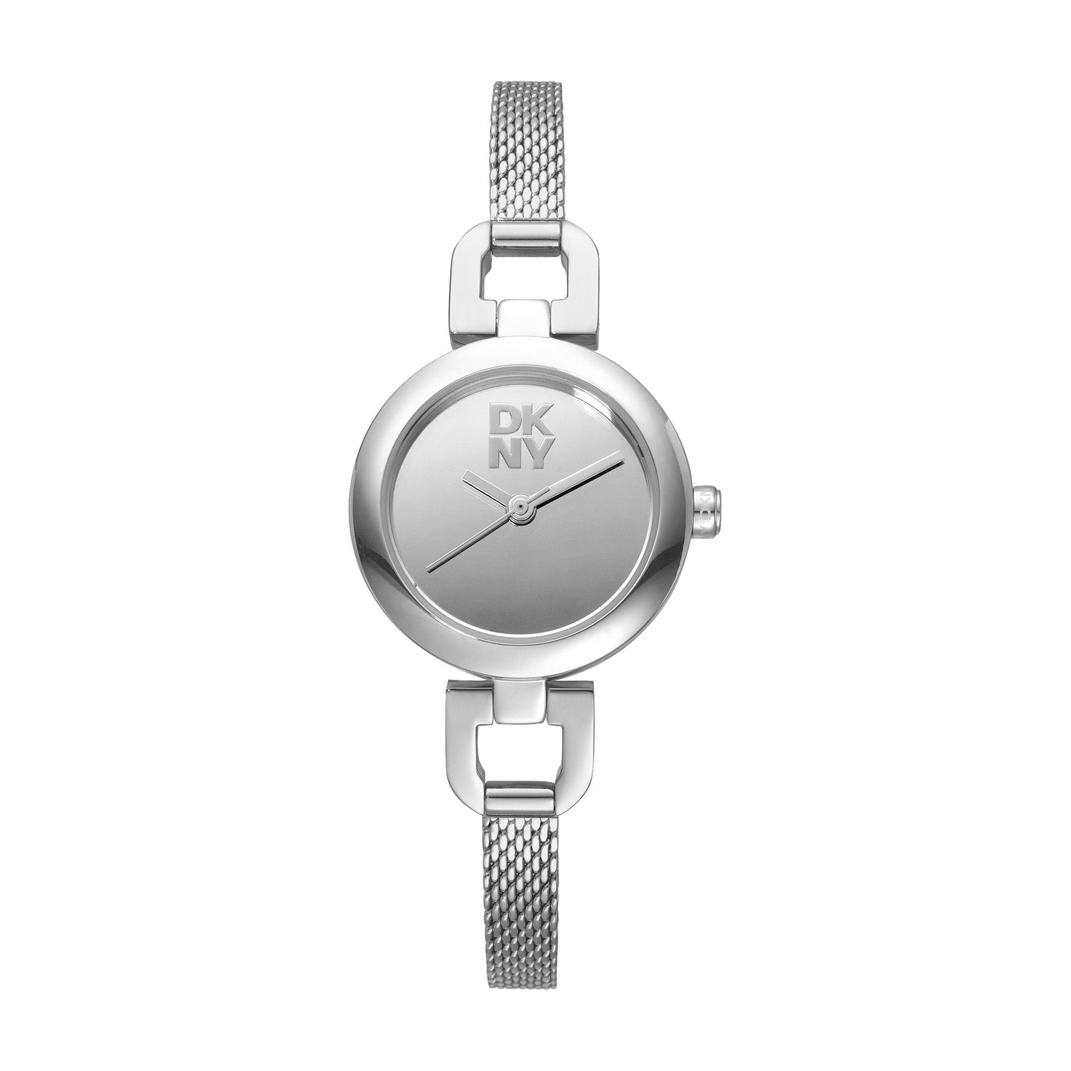 DKNY Milanese Mesh Watch with Silver Dial in Silver Tone 26mm DK1L161M0215