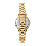 DKNY Essentials Watch with Silver Dial and Gold Tone Bracelet 28mm DK1L165M0065