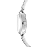 DKNY Half Bangle Watch with Black Dial in Silver Tone 26mm DK1L170M0015