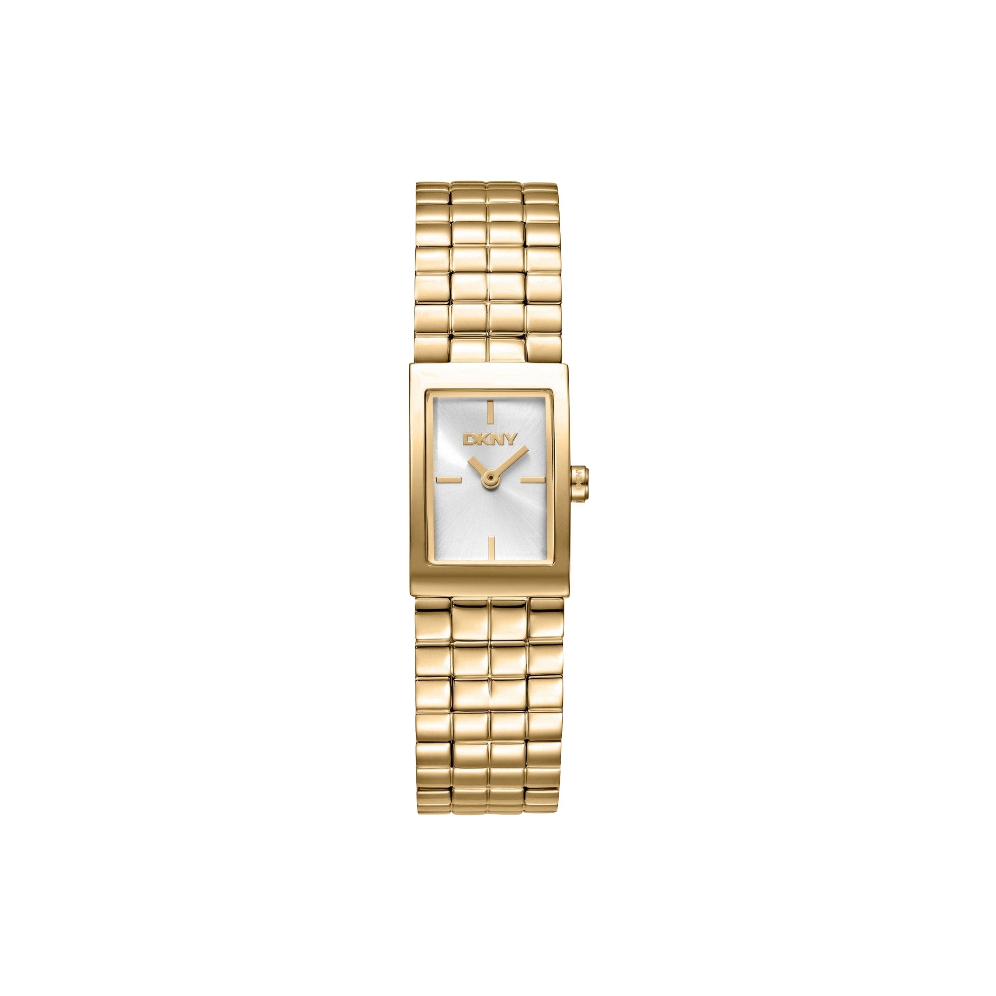 DKNY Signature Shape Watch with Silver Dial in Gold Tone Everyday WatchDK1L172M0035