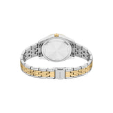 Fossil Two Tone Pink Dial Date Watch ES5461