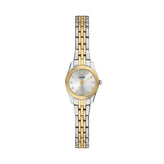 Fossil Two Tone Silver Dial Watch ES5473