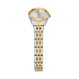 Fossil Two Tone Silver Dial Watch ES5473