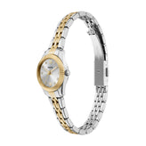 Fossil Two Tone Silver Dial Watch ES5473