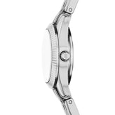 Fossil Silver Tone Bracelet Watch ES5475