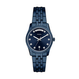 Fossil Navy Blue Day-Date Watch ES5476
