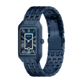 Fossil Blue Rectangular Date Watch ES5479