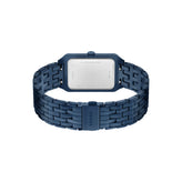 Fossil Blue Rectangular Date Watch ES5479